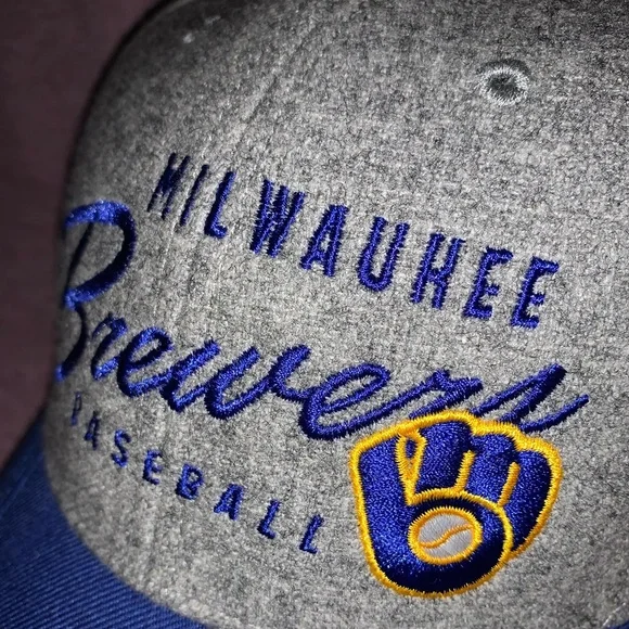 ⚾️🏟️ Milwaukee Brewers Retro ‘47 MVP Wool Hat 🏟️⚾️ - Picture 2 of 7